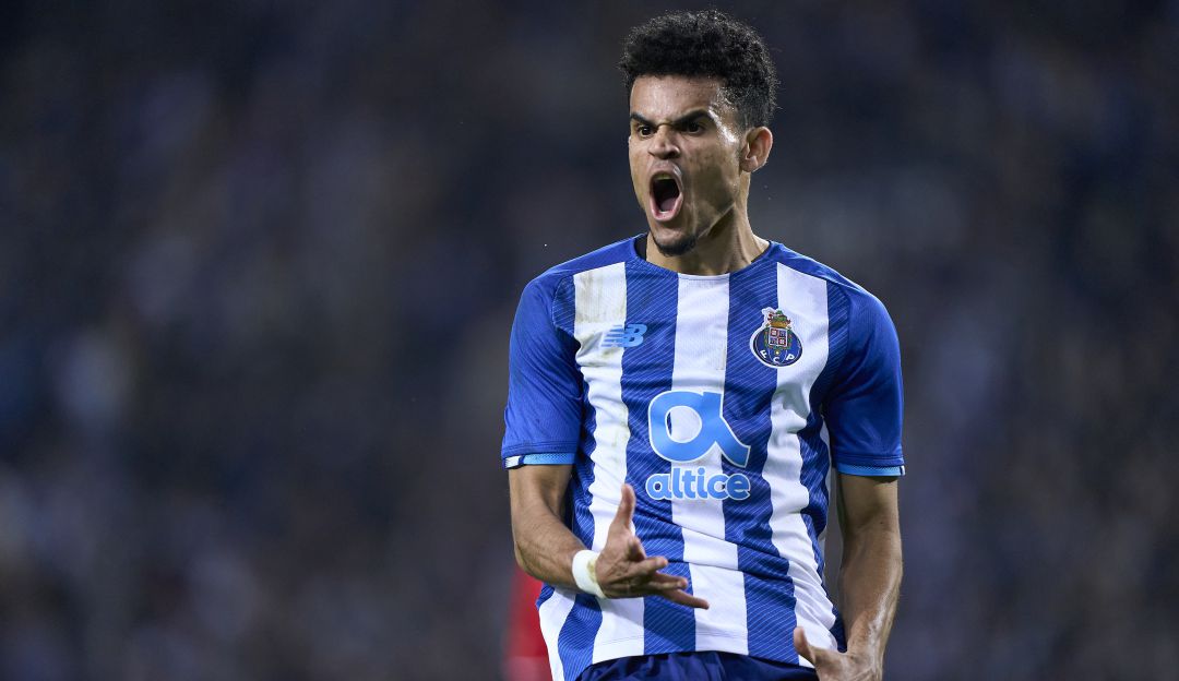 Luis Díaz con el Porto en 2021 Luis Díaz con el Porto en 2021