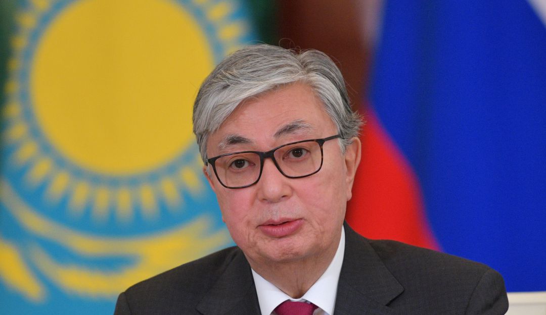 Kassym Jomart Tokayev, presidente de Kazajistán. Kassym Jomart Tokayev, presidente de Kazajistán.