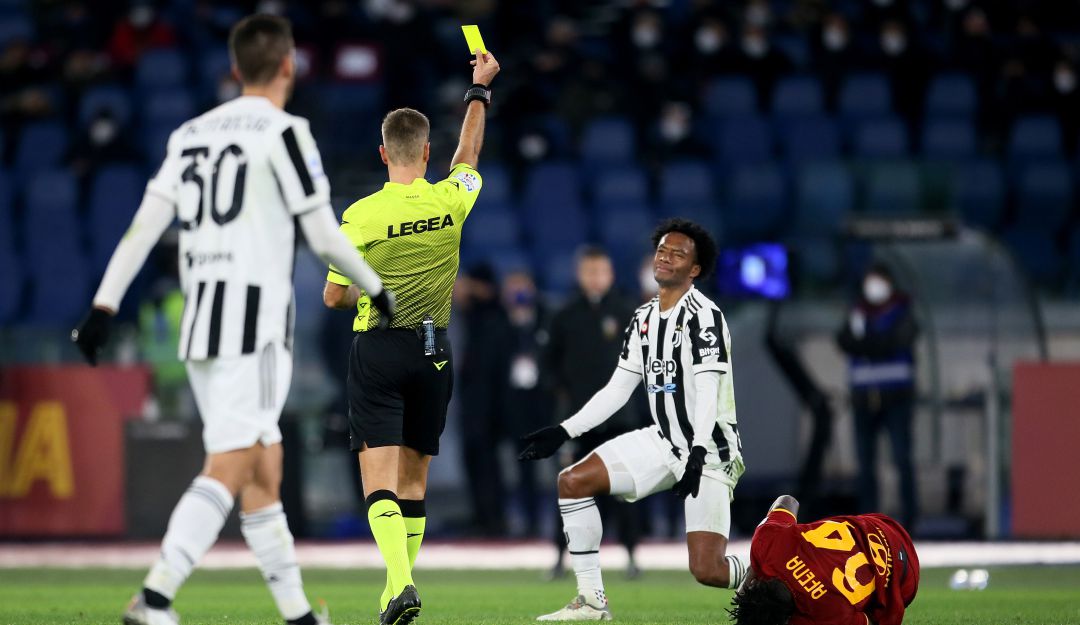 Juan Guillermo Cuadrado fue amonestado y será baja en la Supercopa de Italia. Juan Guillermo Cuadrado fue amonestado y será baja en la Supercopa de Italia.