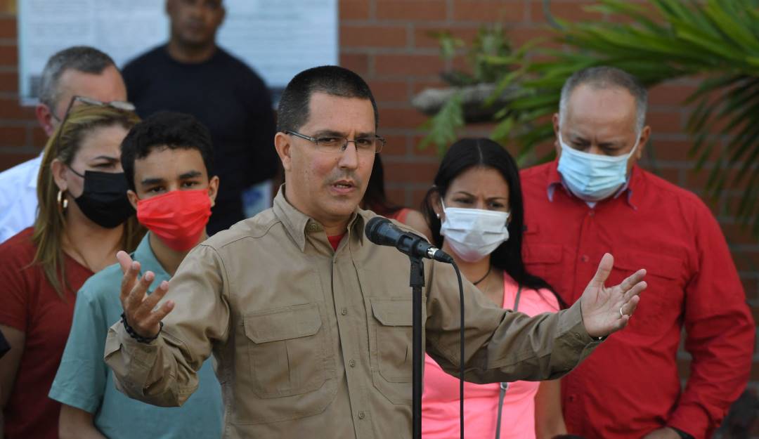 El excanciller y candidato oficialista para Barinas, Jorge Arreaza. Foto: Getty El excanciller y candidato oficialista para Barinas, Jorge Arreaza. Foto: Getty