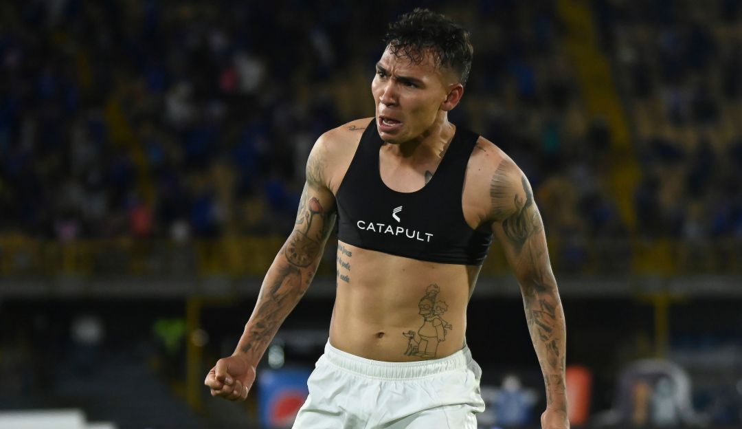 El delantero samario ha marcado siete goles con Millonarios desde su llegada en 2020. El delantero samario ha marcado siete goles con Millonarios desde su llegada en 2020.