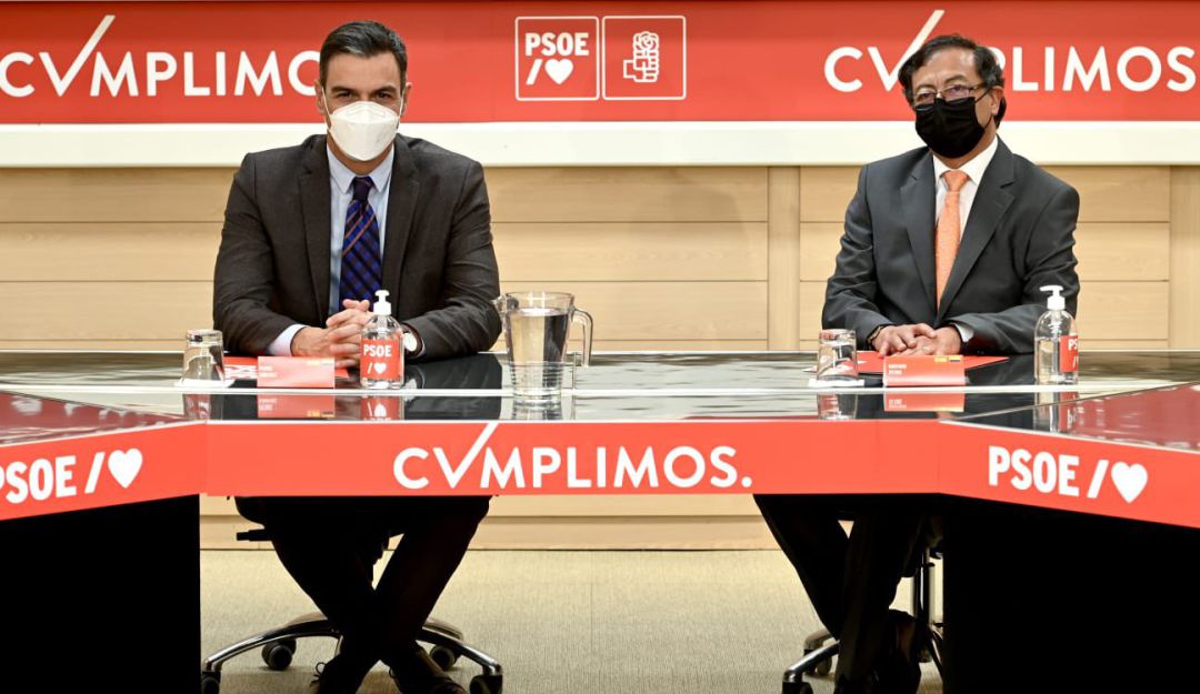 Petro se reúne con el presidente de España, Pedro Sánchez Petro se reúne con el presidente de España, Pedro Sánchez