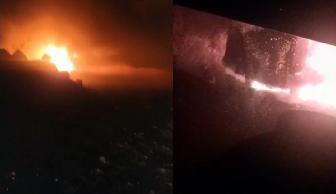Vehículo incinerado Vehículo incinerado