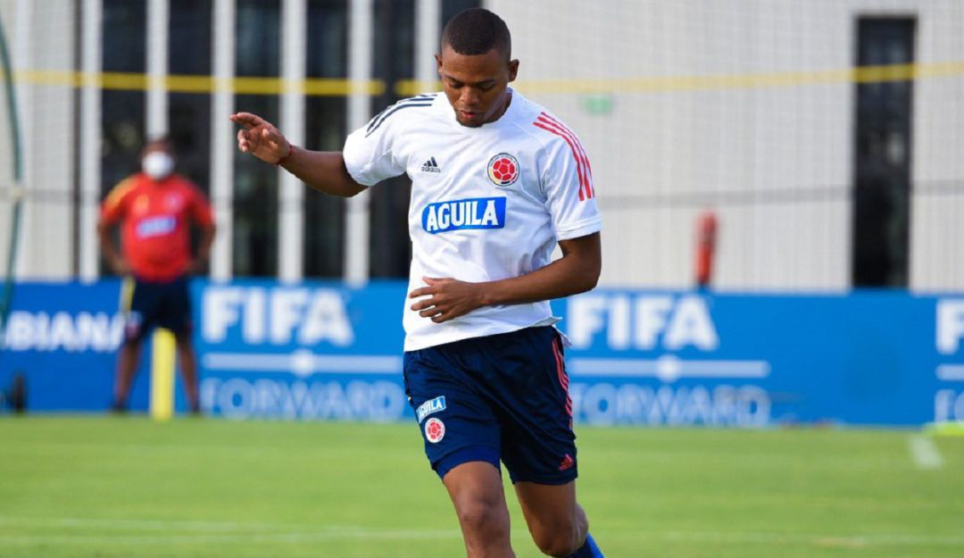 Harold Preciado, delantero del Deportivo Cali y de la Selección Colombia. Harold Preciado, delantero del Deportivo Cali y de la Selección Colombia.