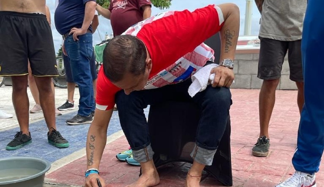 Iván René Valenciano durante la presentación de La Ventana de Campeones en Barranquilla. Iván René Valenciano durante la presentación de La Ventana de Campeones en Barranquilla.