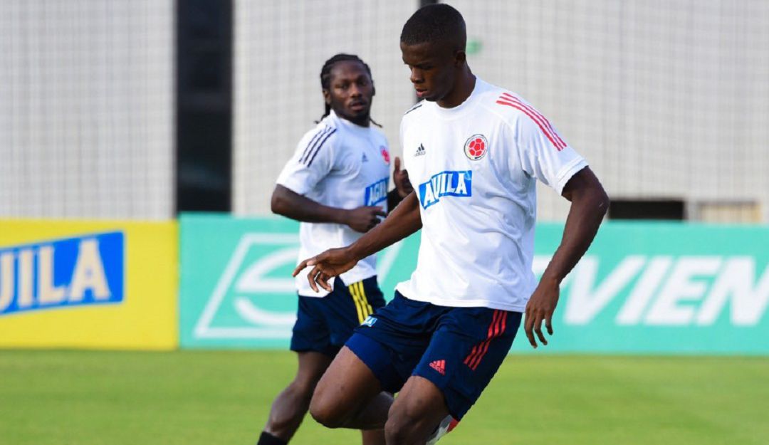 Andrés Colorado, volante de la Selección Colombia. Andrés Colorado, volante de la Selección Colombia.