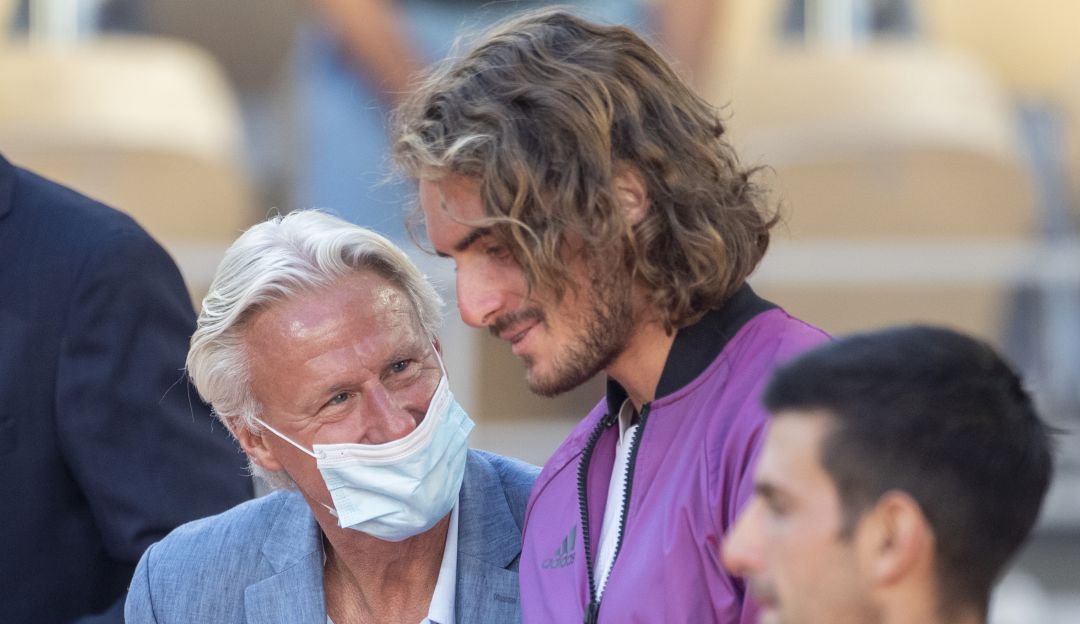 Tsitsipas y Djokovic en Roland Garros Tsitsipas y Djokovic en Roland Garros