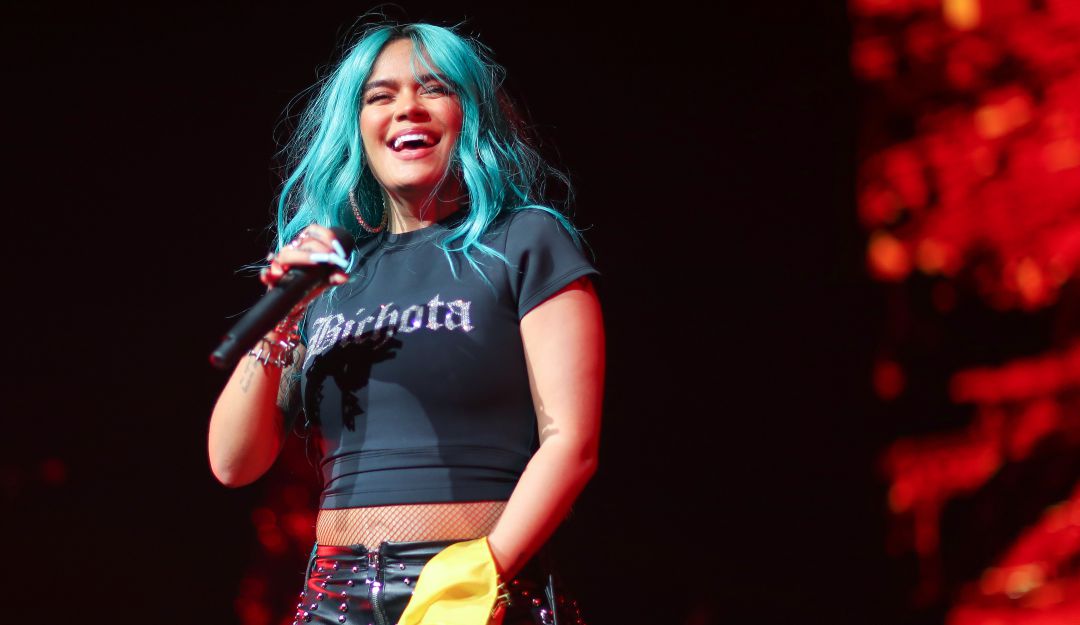 La cantante colombiana, Karol G La cantante colombiana, Karol G