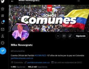 Cuenta del Partido Comunes. Cuenta del Partido Comunes.
