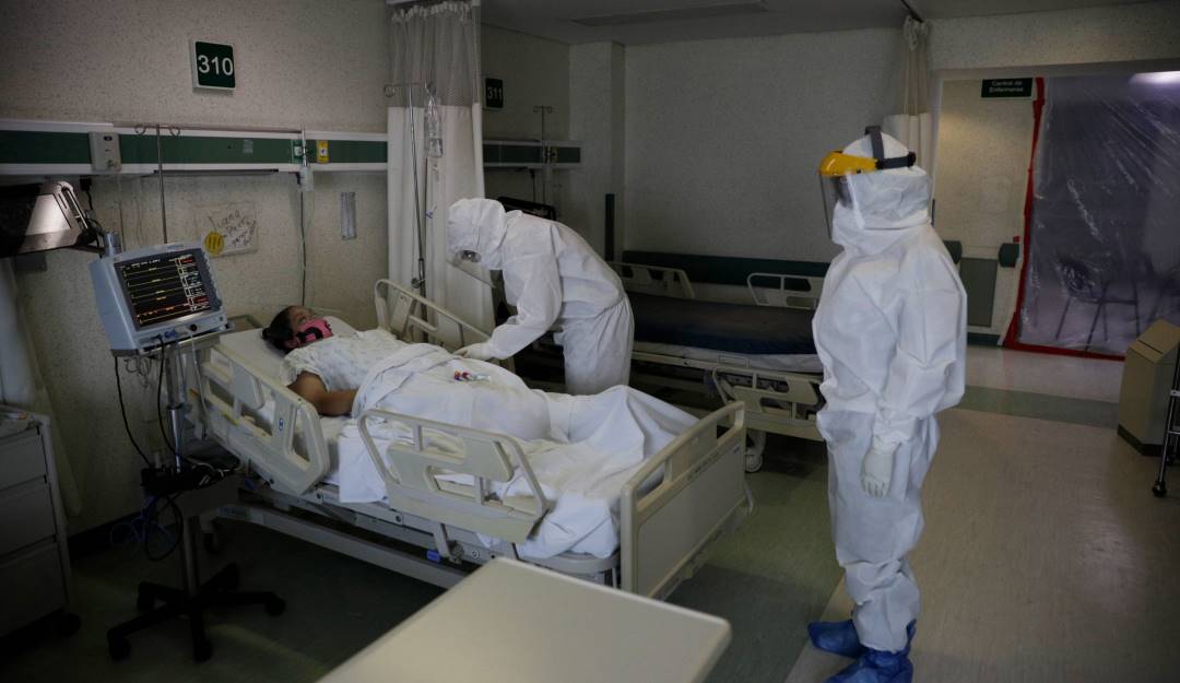 Atención de contagiados con coronavirus en México. Foto: Getty Atención de contagiados con coronavirus en México. Foto: Getty