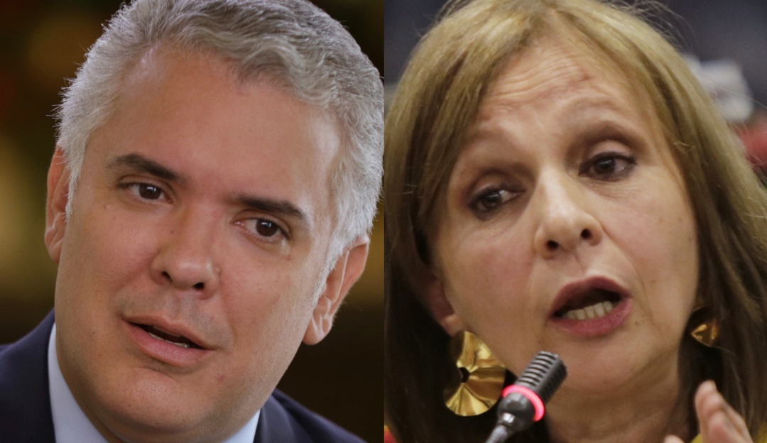 Iván Duque- Ángela Robledo Iván Duque- Ángela Robledo