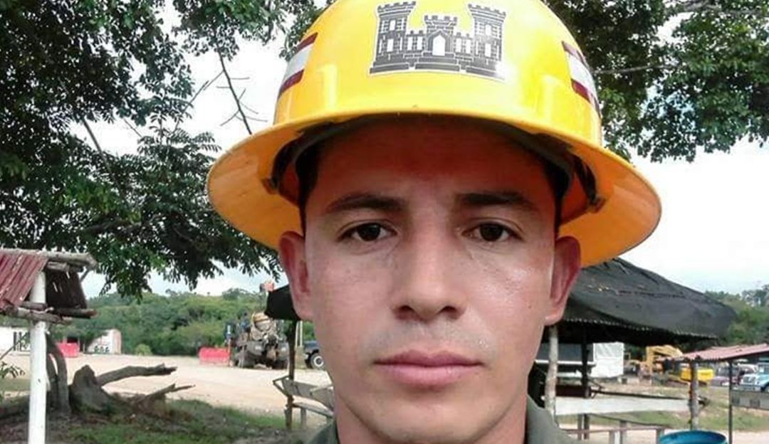 Soldado Yeison Matínez, secuesutrado en Tibú Soldado Yeison Matínez, secuesutrado en Tibú