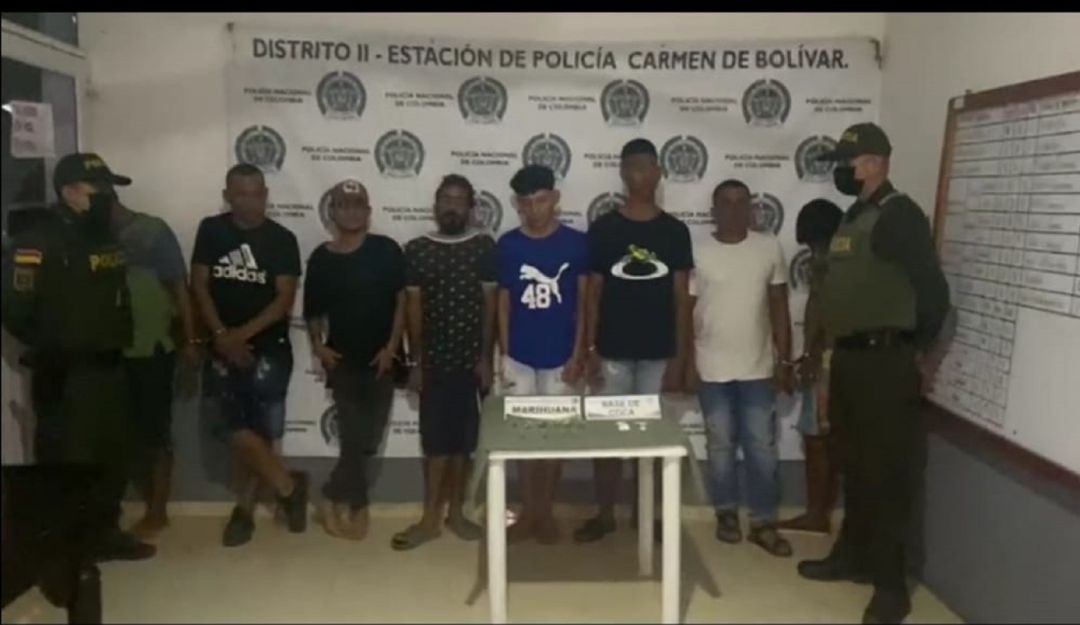 Los operativos de la Policía se efectuaron en los barrios Los Laureles, La Ceiba, 8 de Junio y Las Uvas Los operativos de la Policía se efectuaron en los barrios Los Laureles, La Ceiba, 8 de Junio y Las Uvas