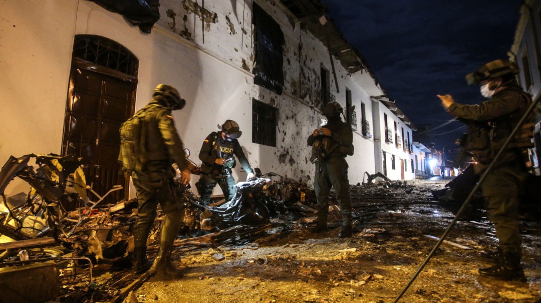 Confirman captura de autor material de atentado con carro bomba en Corinto
