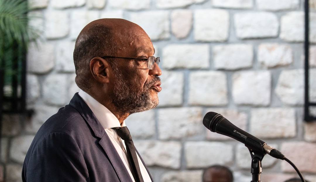 El primer ministro haitiano, Ariel Henry. Foto: Getty El primer ministro haitiano, Ariel Henry. Foto: Getty