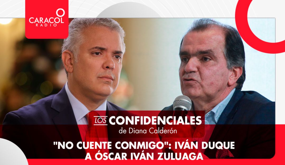 Iván Duque y Óscar Iván Zuluaga Iván Duque y Óscar Iván Zuluaga
