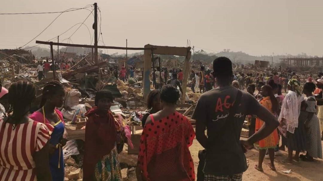 Explosión en Ghana deja un número indeterminado de muertos