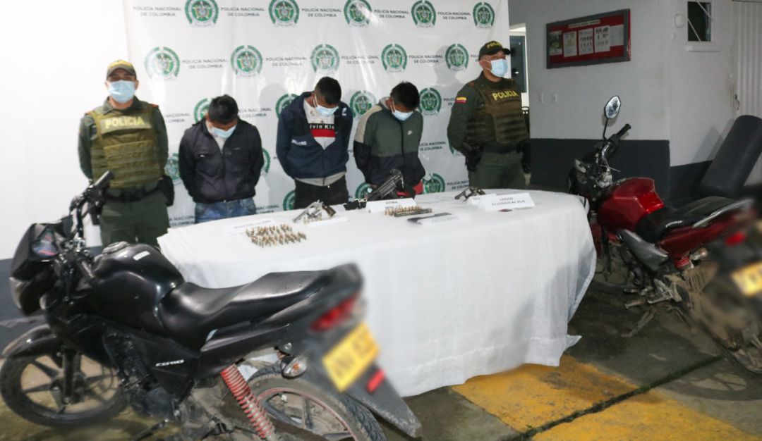 Capturados tres presuntos integrantes del ELN Capturados tres presuntos integrantes del ELN