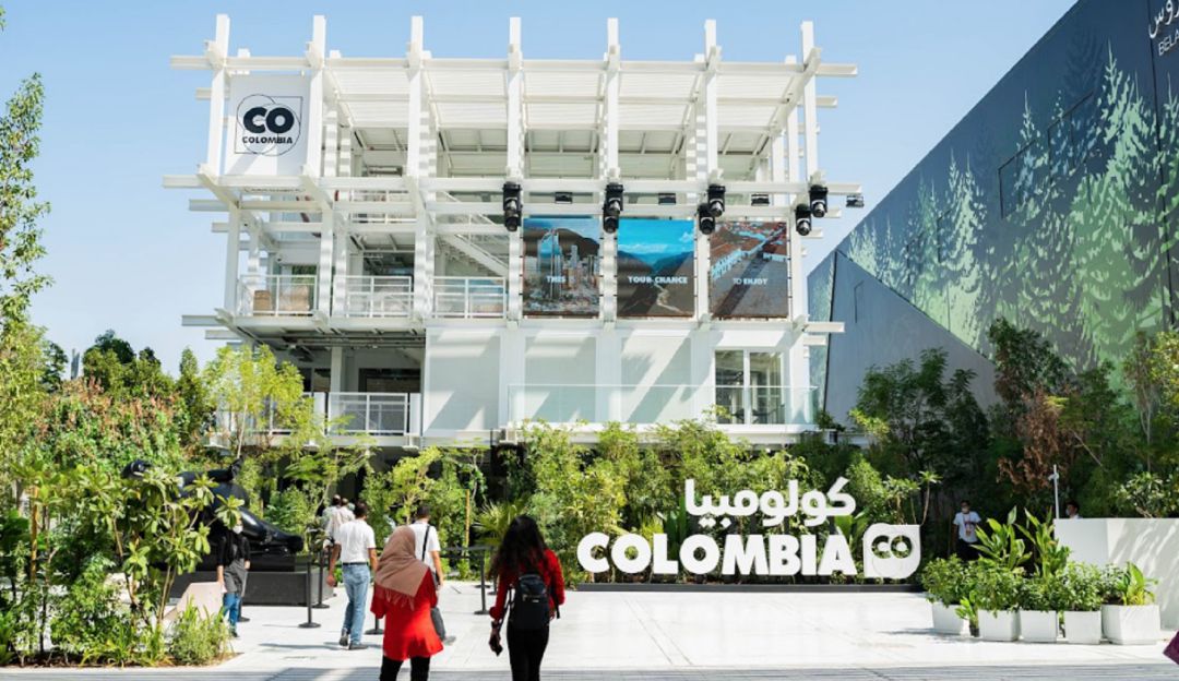 Al Pabellón de Colombia llegan visitantes, en su mayoría, de Europa y Asia. Al Pabellón de Colombia llegan visitantes, en su mayoría, de Europa y Asia.
