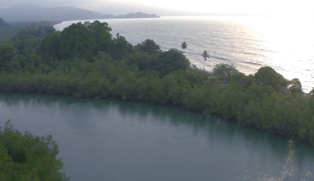 "En el Mar no muere el Río este retorna a las montañas convertido en vapor de agua, transportado por el viento". "En el Mar no muere el Río este retorna a las montañas convertido en vapor de agua, transportado por el viento".