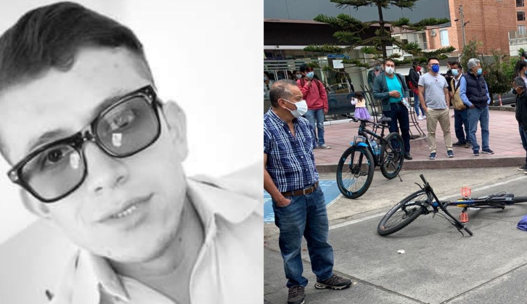 Andrés Legarda, de treinta años, quien se movilizaba en la paralela de la Panamericana norte Andrés Legarda, de treinta años, quien se movilizaba en la paralela de la Panamericana norte