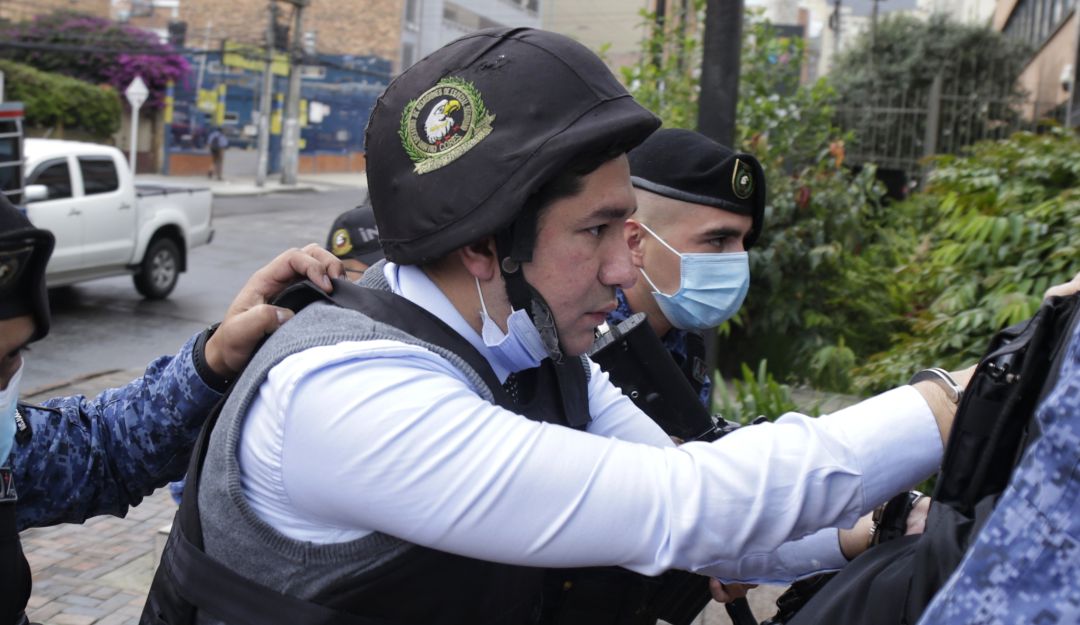 Exfiscal Luis Gustavo Moreno asiste a la corte a rendir declaración en caso del representante Nilton Córdoba. Exfiscal Luis Gustavo Moreno asiste a la corte a rendir declaración en caso del representante Nilton Córdoba.