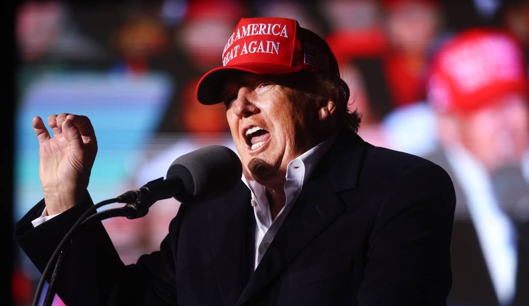 El expresidente Donald Trump en Texas. Foto: Getty El expresidente Donald Trump en Texas. Foto: Getty