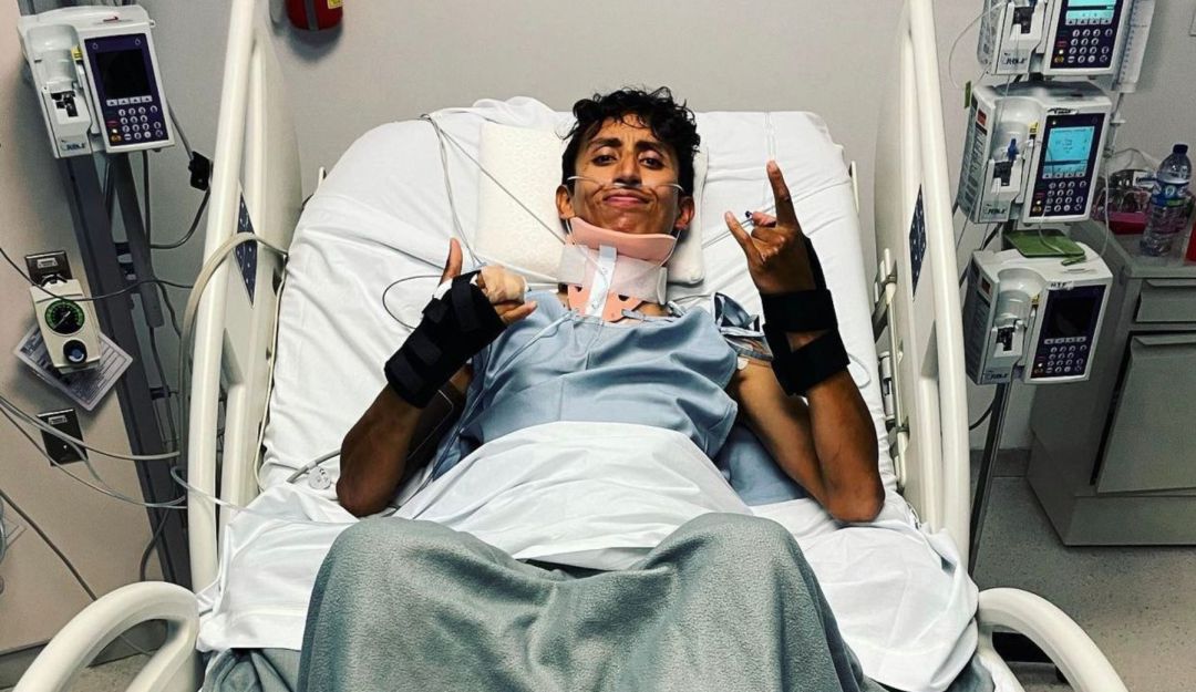 Egan Bernal en su recuperación Egan Bernal en su recuperación