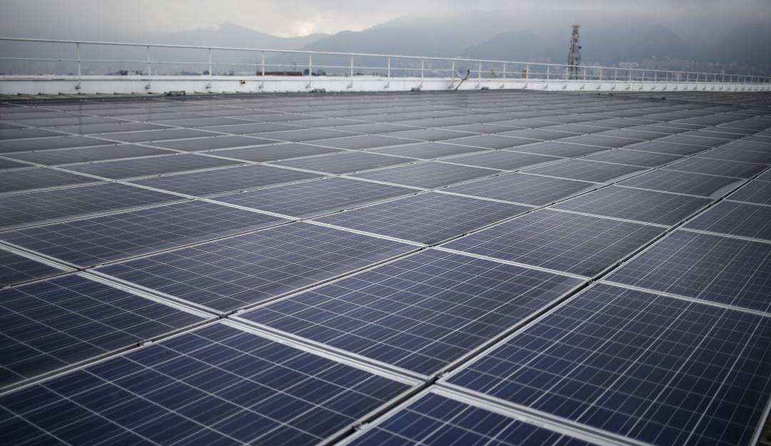Paneles de energía solar. Foto: Colprensa. Paneles de energía solar. Foto: Colprensa.