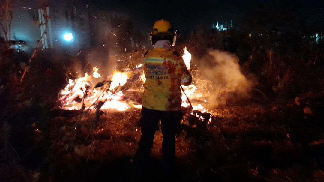 Bomberos de Santa Marta cumplen 62 años al servicio de la ciudad