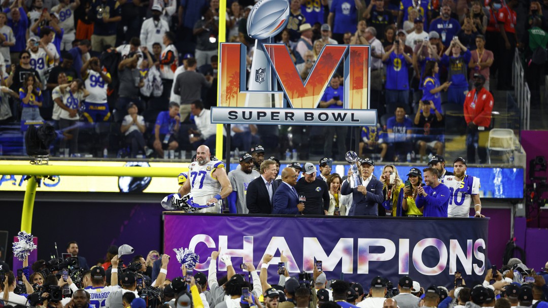 ¡Campeones! Los Ángeles Rams se llevaron el Super Bowl