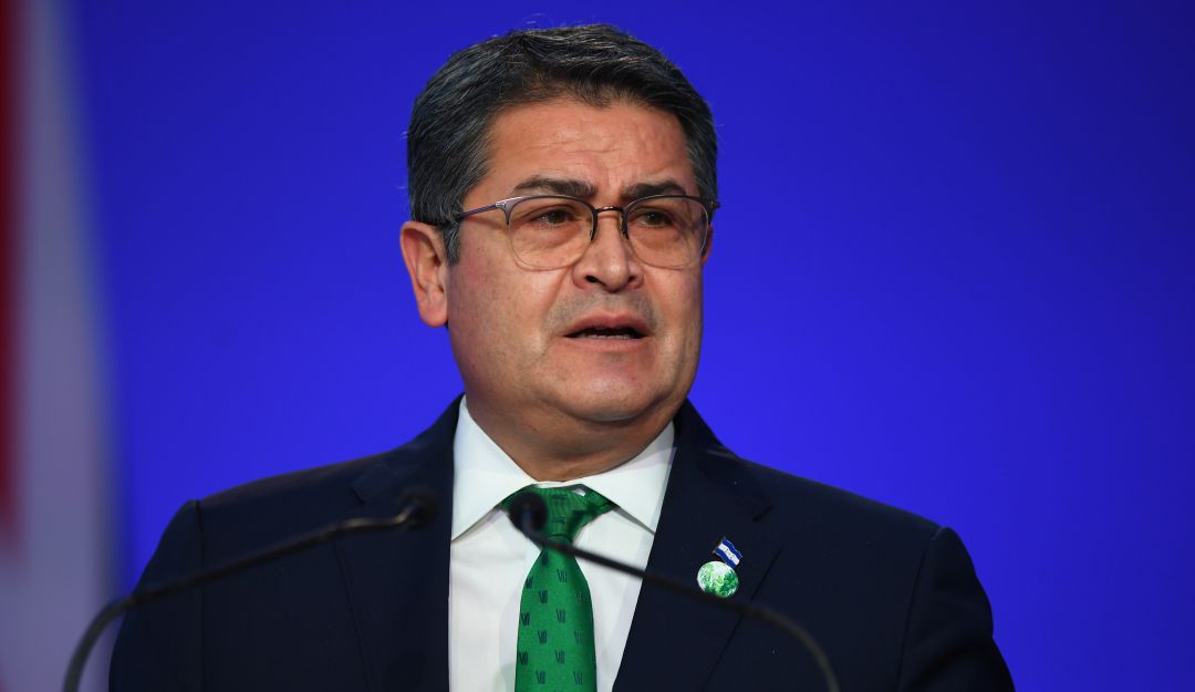 El expresidente de Honduras, Juan Orlando Hernández El expresidente de Honduras, Juan Orlando Hernández