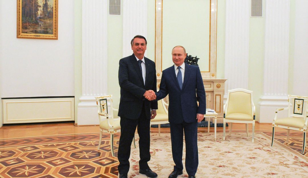 Bolsonaro y Putin tuvieron una reunión en Moscú Bolsonaro y Putin tuvieron una reunión en Moscú