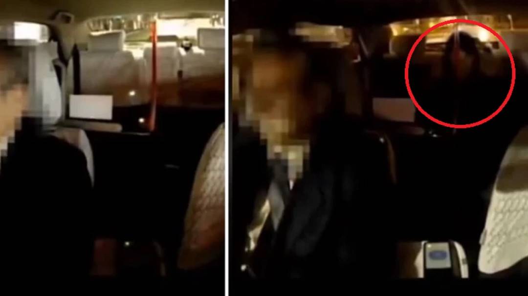 Qué susto: Taxista habría tenido visita paranormal en los asientos de atrás