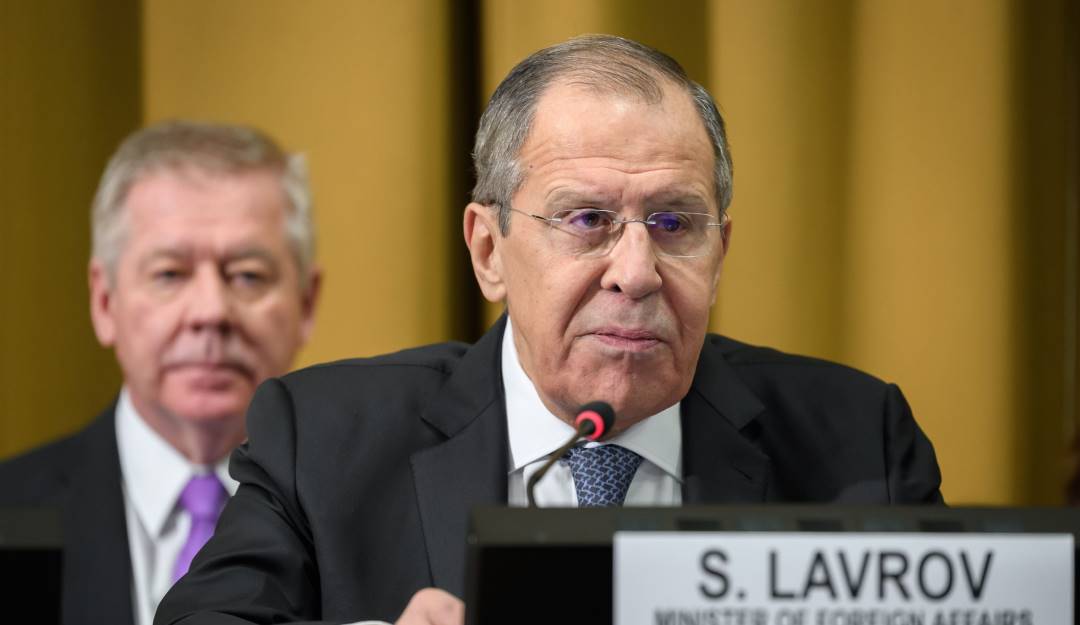 El ministro de Exteriores de Rusia, Serguei Lavrov. Foto: Getty El ministro de Exteriores de Rusia, Serguei Lavrov. Foto: Getty