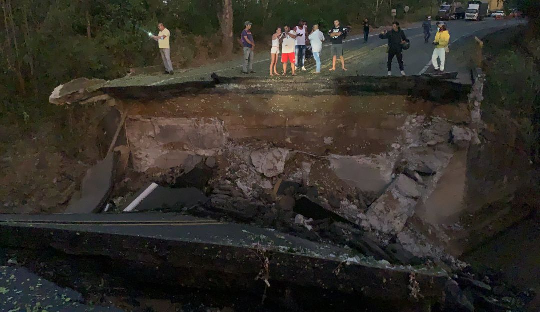 Puente donde ocurrieron los hechos Puente donde ocurrieron los hechos