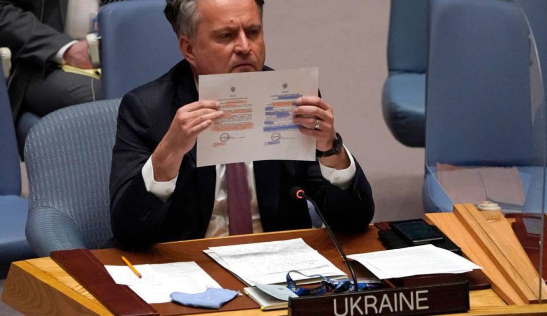 Representante Permanente de Ucrania ante las Naciones Unidas, Sergiy Kyslytsya. Foto: Getty Images Representante Permanente de Ucrania ante las Naciones Unidas, Sergiy Kyslytsya. Foto: Getty Images