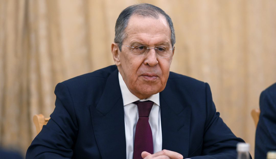 El canciller de Rusia, Serguei Lavrov El canciller de Rusia, Serguei Lavrov