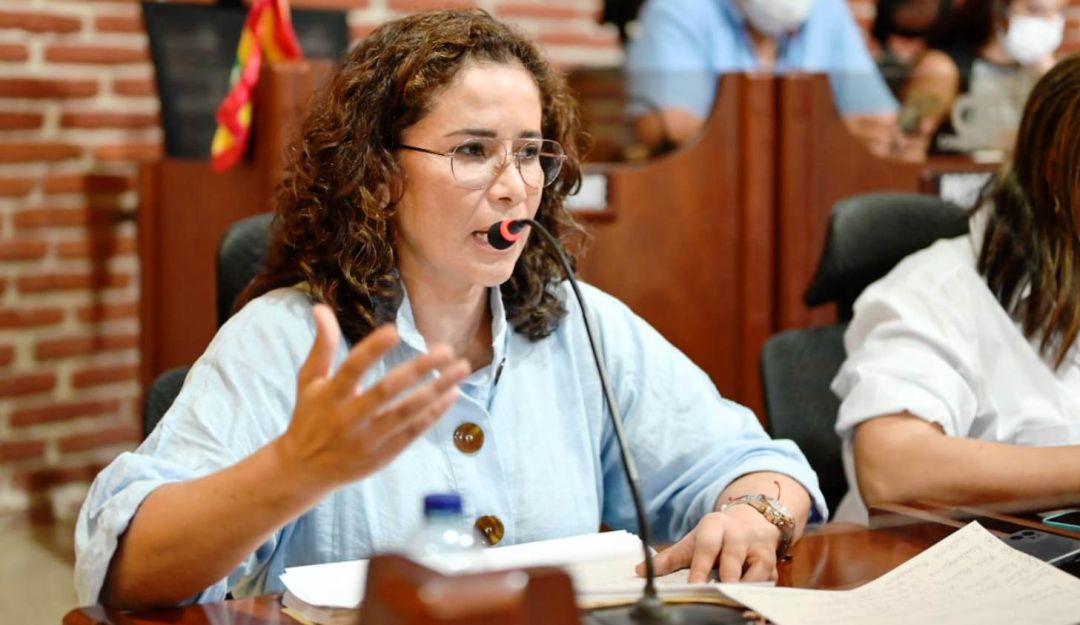 La secretaria de Hacienda, Diana Villalba Vallejo, presentó su informe de gestión 2021 en el segundo día del primer período de sesiones ordinarias La secretaria de Hacienda, Diana Villalba Vallejo, presentó su informe de gestión 2021 en el segundo día del primer período de sesiones ordinarias