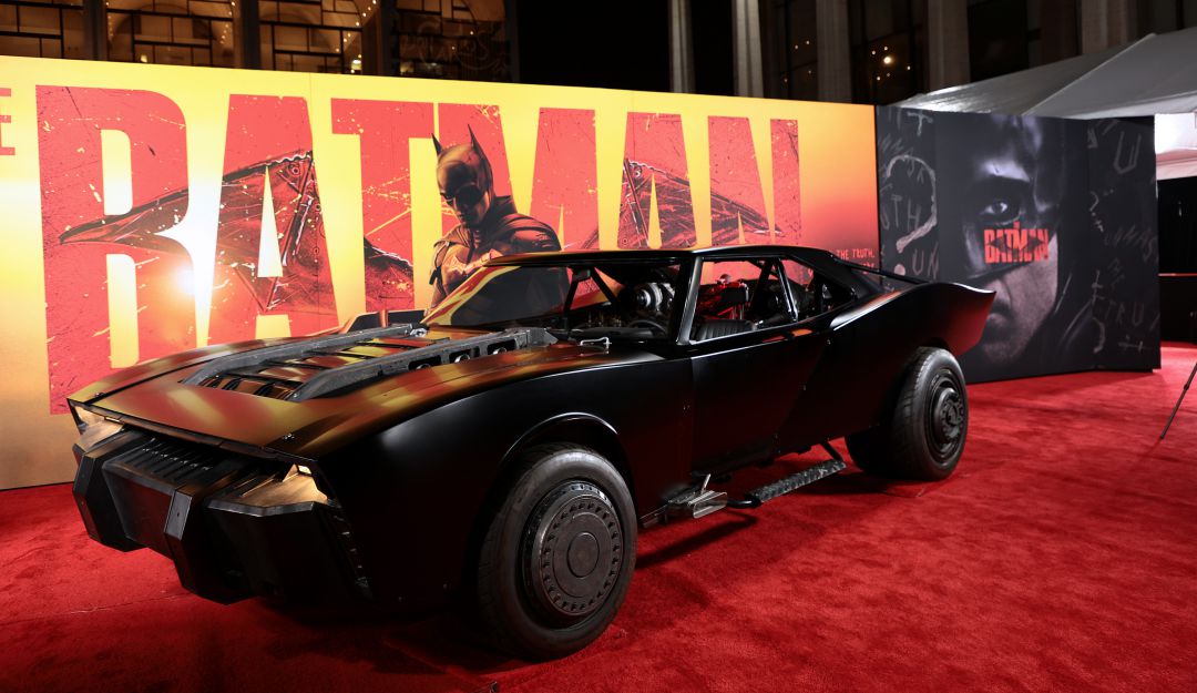 'El Batimóvil', protagonista de The Batman, la cinta basada en las historietas de DC Comics 'El Batimóvil', protagonista de The Batman, la cinta basada en las historietas de DC Comics