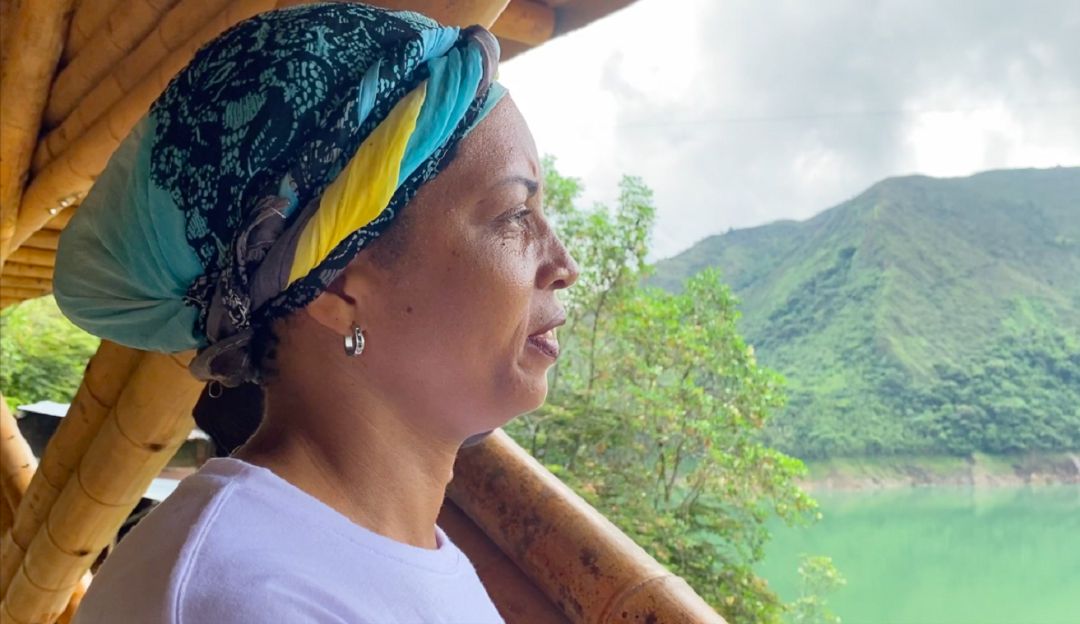 Clara Luz Carabalí, del emprendimiento Salvajina Tours Clara Luz Carabalí, del emprendimiento Salvajina Tours