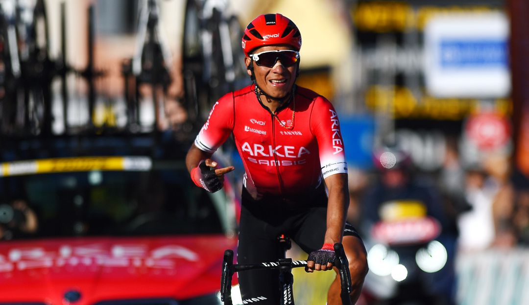 Nairo Quintana del Arkéa Nairo Quintana del Arkéa