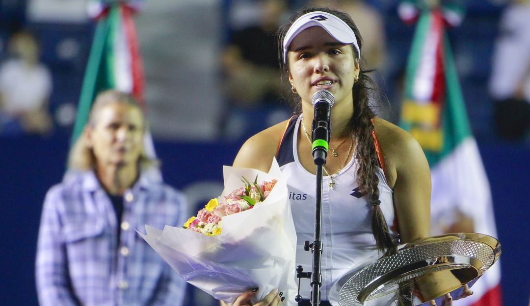 María Camila Osorio en el Abierto de Monterrey María Camila Osorio en el Abierto de Monterrey