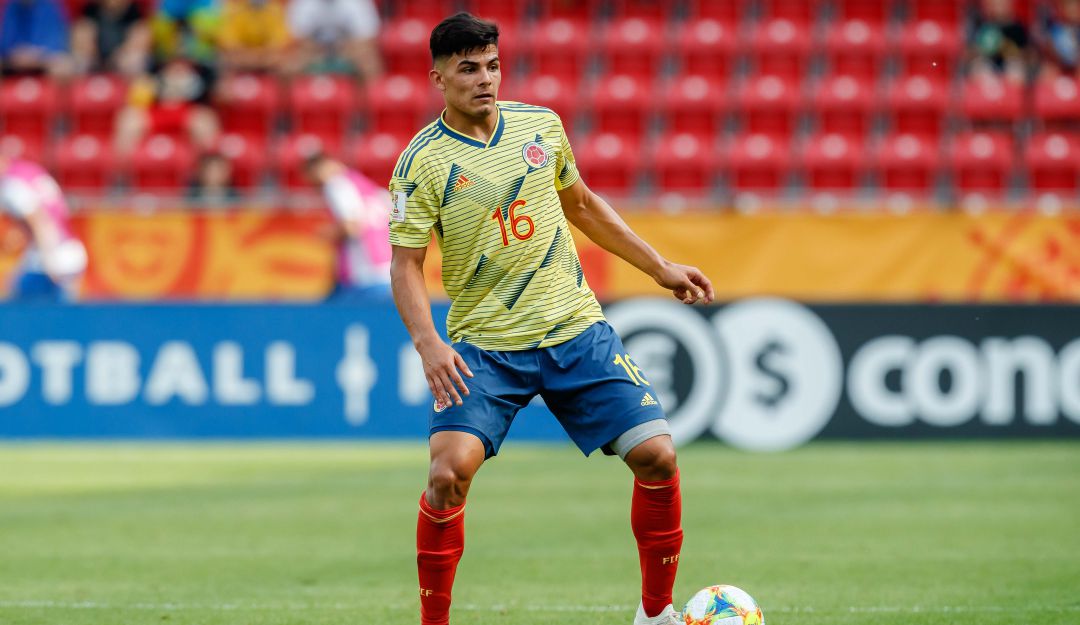 Brayan Vera con la Selección Colombia sub-20 Brayan Vera con la Selección Colombia sub-20