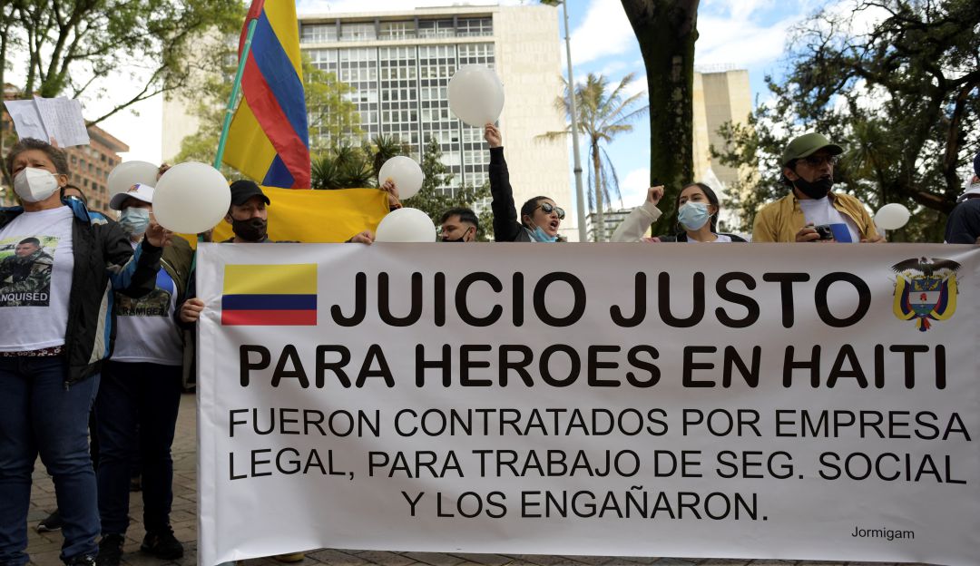 Familiares de los detenidos en Haití Familiares de los detenidos en Haití