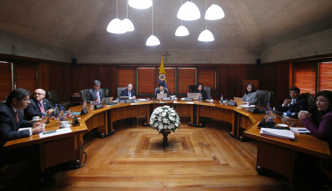 Sala Plena de la Corte. Sala Plena de la Corte.