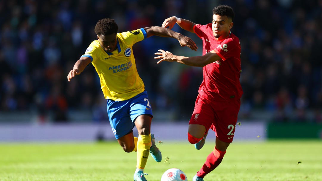 Luis Díaz lidera la victoria de Liverpool ante el Brighton