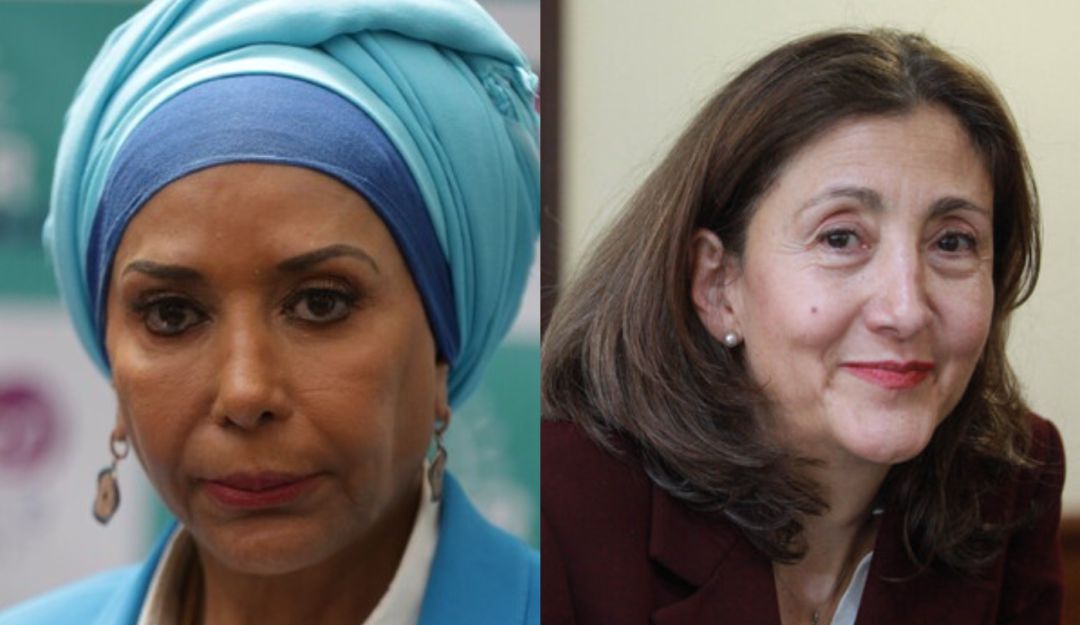 Piedad Córdoba e Ingrid Betancourt. Piedad Córdoba e Ingrid Betancourt.