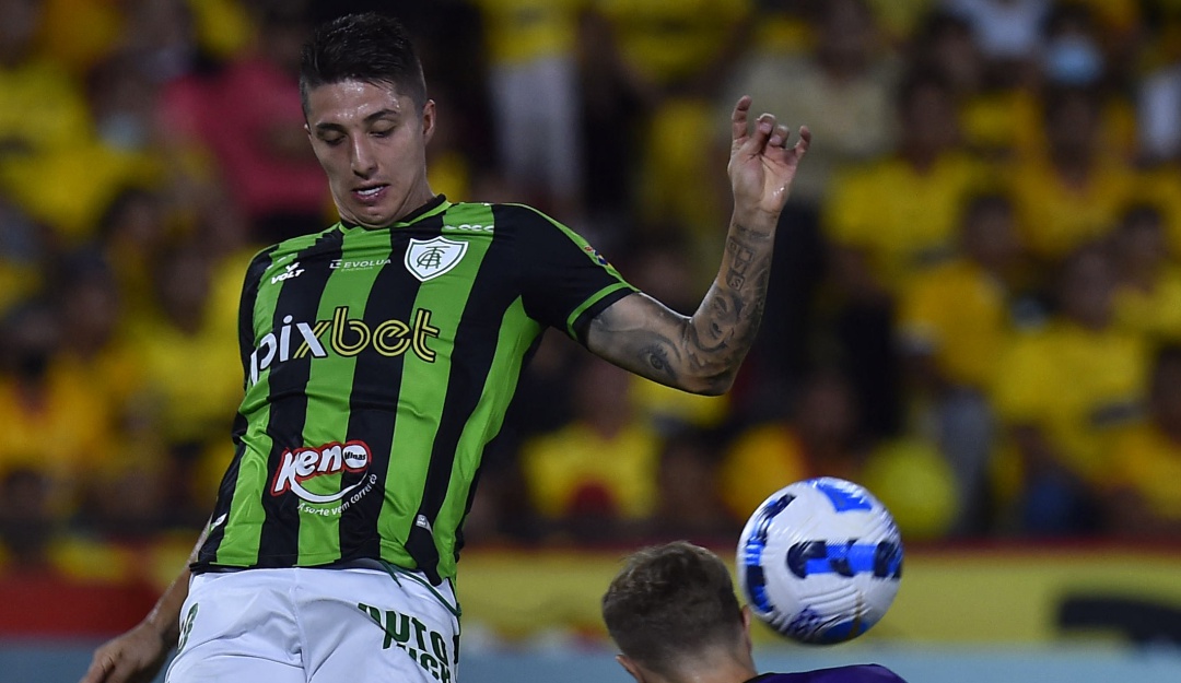 Juan Pablo Ramírez estuvo cerca de anotar un gol para el cuadro brasileño. Juan Pablo Ramírez estuvo cerca de anotar un gol para el cuadro brasileño.