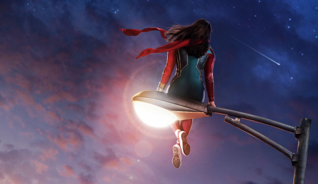 Poster oficial de la serie Ms. Marvel Poster oficial de la serie Ms. Marvel